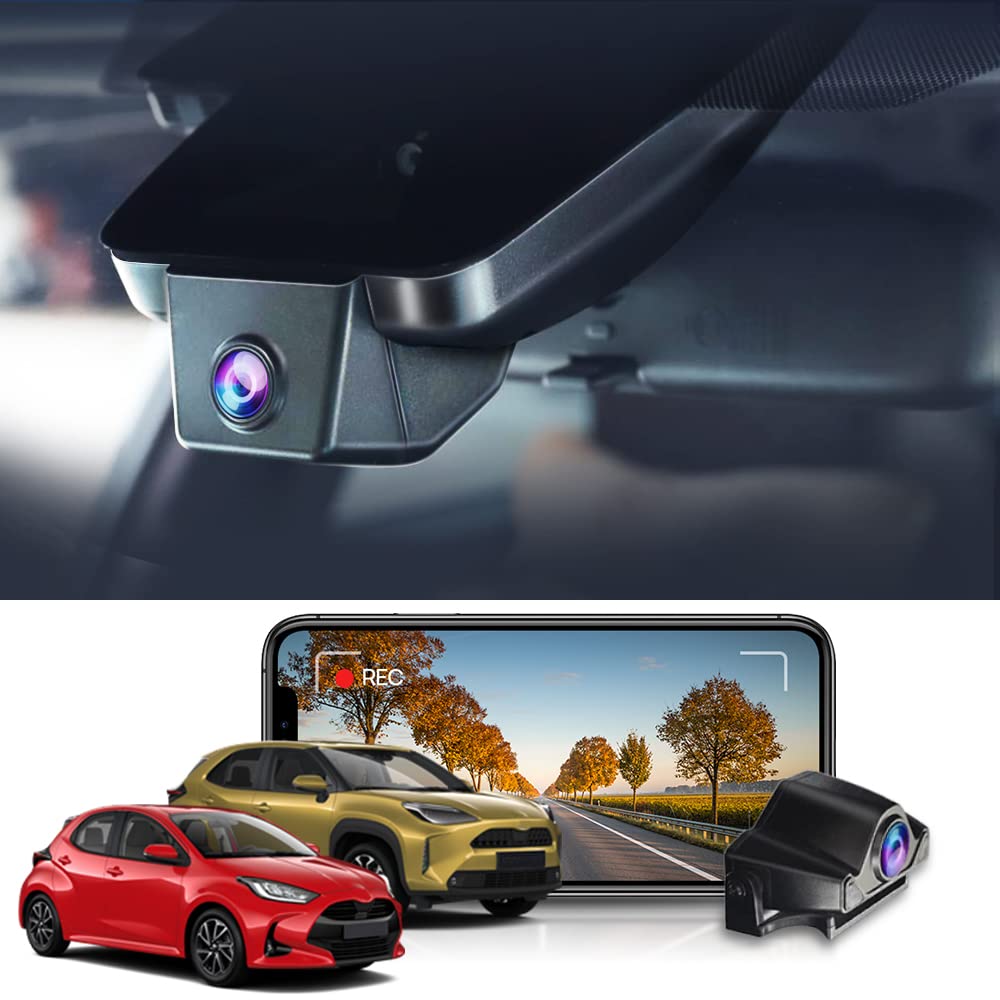Fitcamx Dashcam 4K per Jeep Grand Cherokee 2014-2024 (HD2-6091), OEM 2160P video camera auto