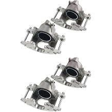 4 Pieces - Disc Brake Caliper Set Front Left Driver and Right Passenger Side Steel for Pontiac,for Olds,for GMC,for Chevy,for Cadillac,for Buick, 3-7 Days Delivery