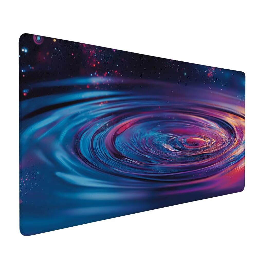 Giapponese Tappetino Mouse XXL 1000x500x3mm, Gaming Tappetino Mouse Galassia Mousepad con Base in Impermeabile Gomma Antiscivolo per Tastiera, PC, Computer Ufficio Idea Regalo Festa del Papà X-942