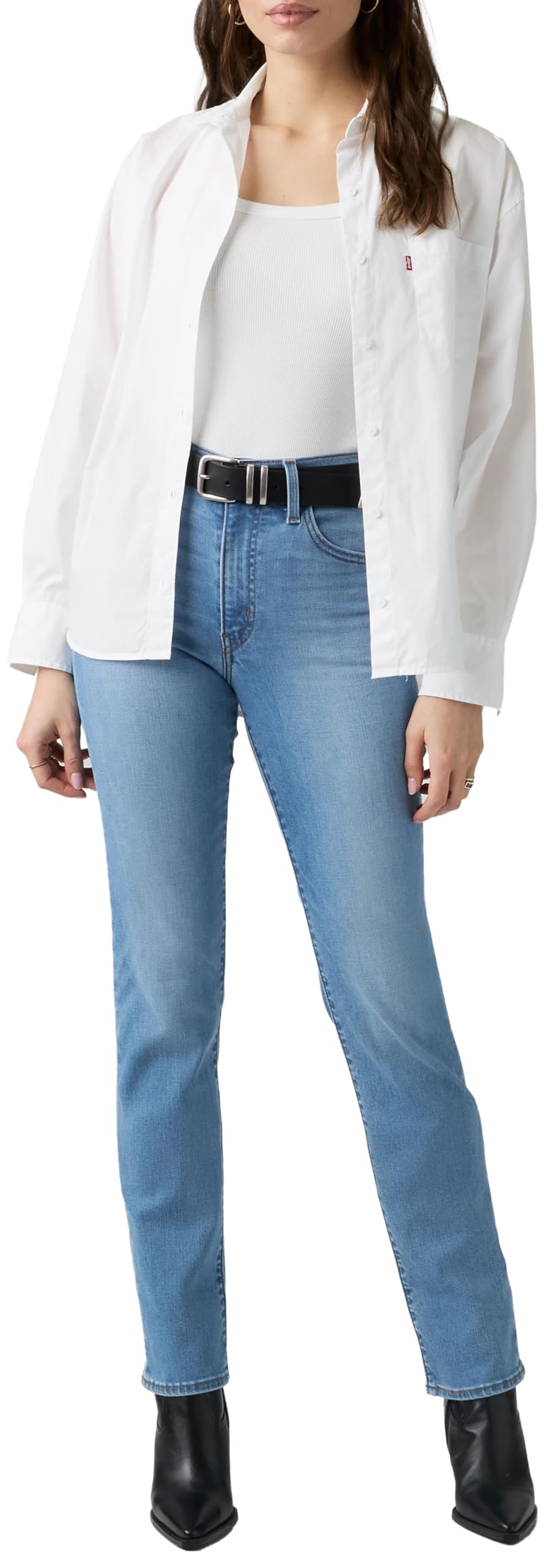 Levi's Damen Jeans 722 High Rise Slim