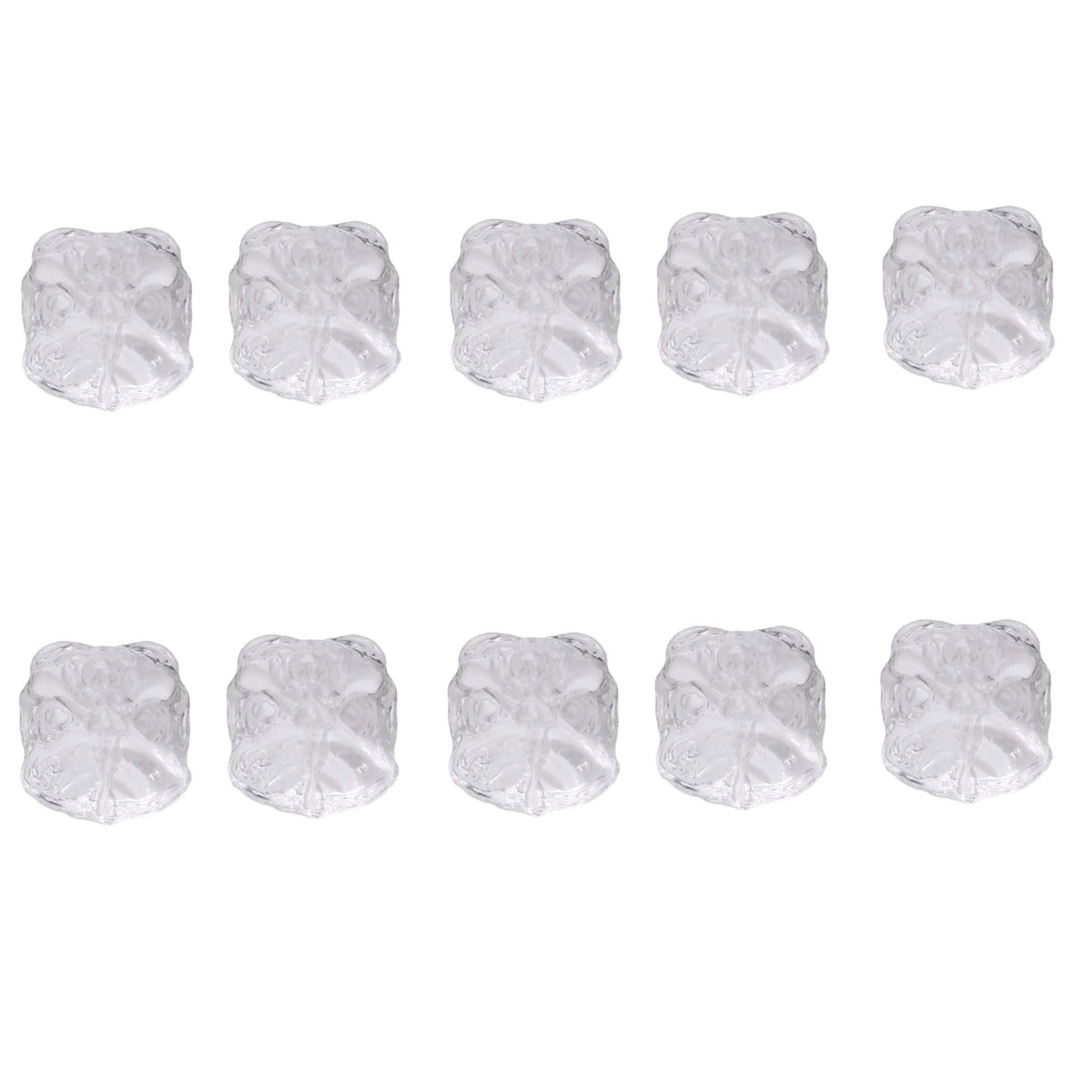 Buxuaaaa 10PCS Artistic Beads Glass for Creative Jewelry Design Glass Beads for Friendly