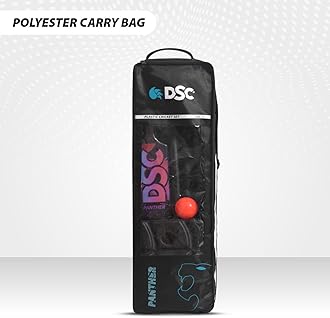 DSC Panther Plastic Cricket Set - Ideal for Tennis and Gully/Turf Cricket Bat
