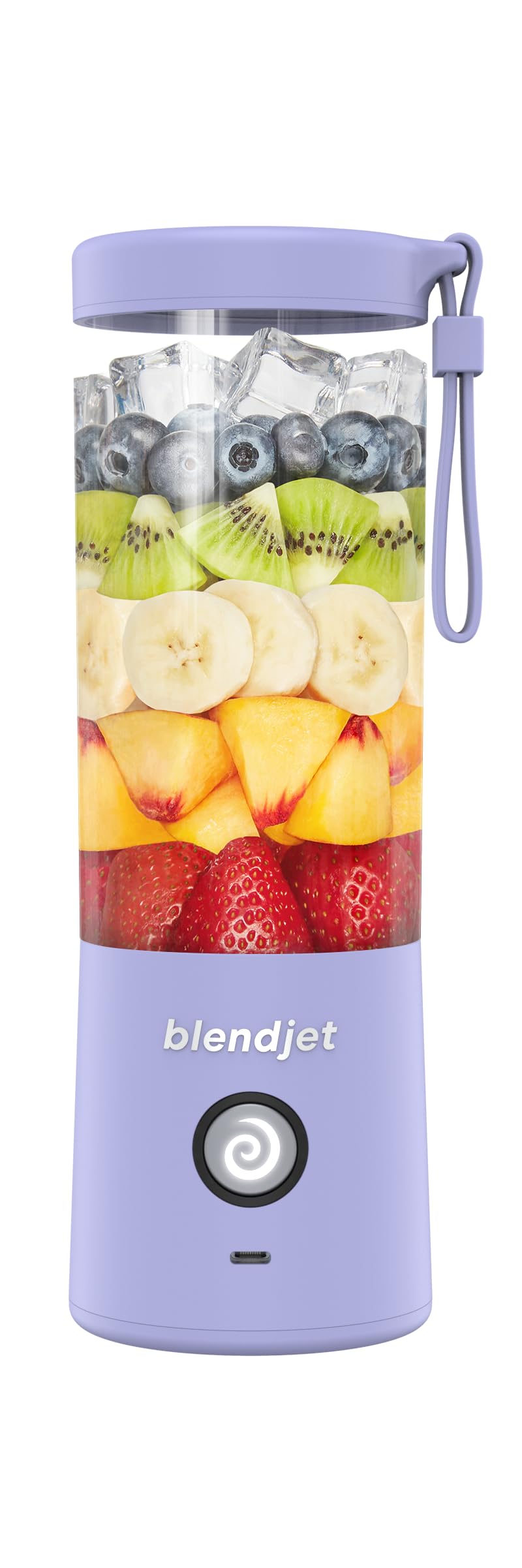BlendJet 2 Portable Blender for Smoothies & Shakes - BlendJet Cordless Personal & Small Blender, USB-C Rechargeable & Self Cleaning - (Mint, 16 oz.): Lavender 16 oz.