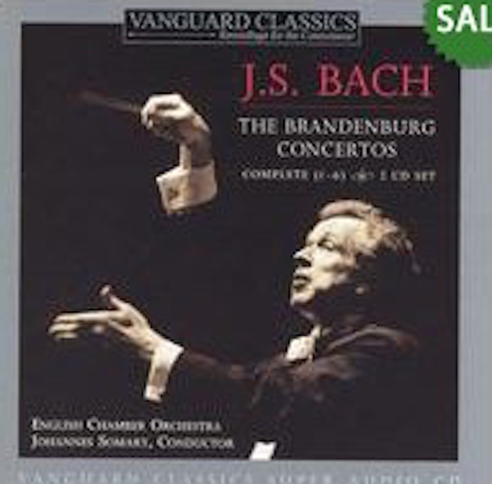 J.S. Bach: The Brandenburg Concertos, Complete 1-6 [Audio CD] J.S. Bach; Johannes Somary and English Chamber Orchestra