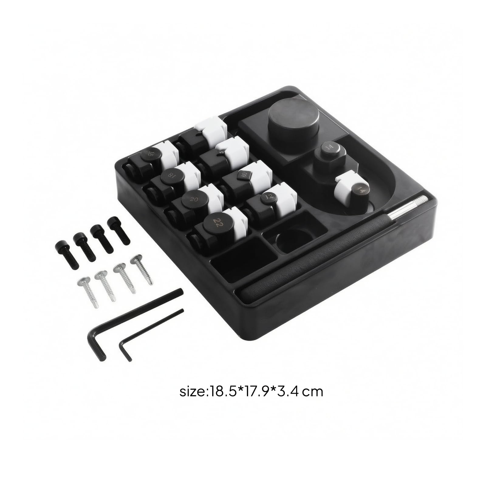 Máquina Dobladora Anillos Resistente | Compacto, Joyería, Herramienta, para Proyectos DIY, Joyeros,