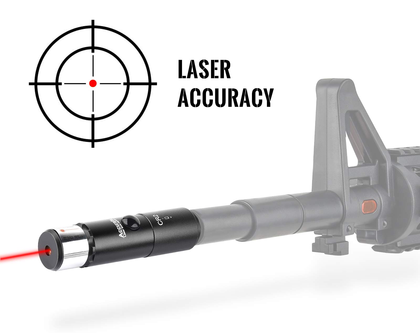 EZshoot Bore Sight Kit for .17 to .54 Caliber Rifles Pistols Green or