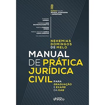 Capa do livro Manual de Prática Jurídica Civil: Para Graduação e Exame da OAB