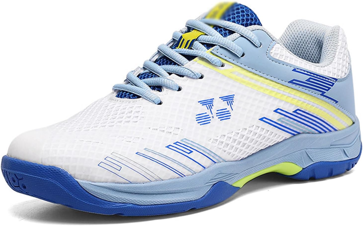Men Badminton Shoes Anti-Slip Volleyball Shoes Pickleball Tennis Sneakers Indoor Court Trainers Cushion Breathable