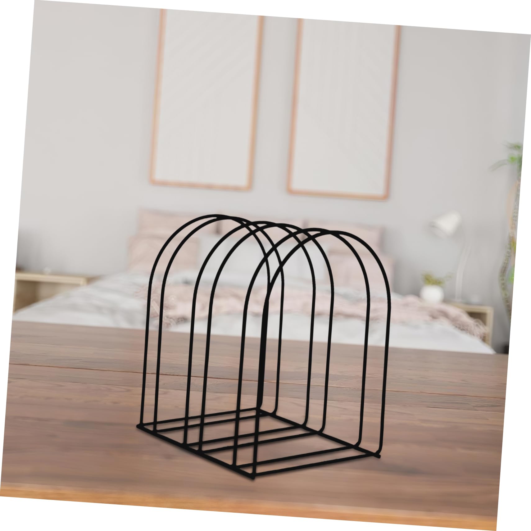 MAGICLULU 2pezzi Porta Cappellini Filo Metallico Espositore per Cappelli Cuffia Porta Cappelli da Tavolo per Esposizione e Organizzazione
