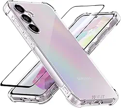 Capa Case Capinha Anti Shock para Samsung Galaxy M55 e Película 3D Vidro Temperado Full Cover