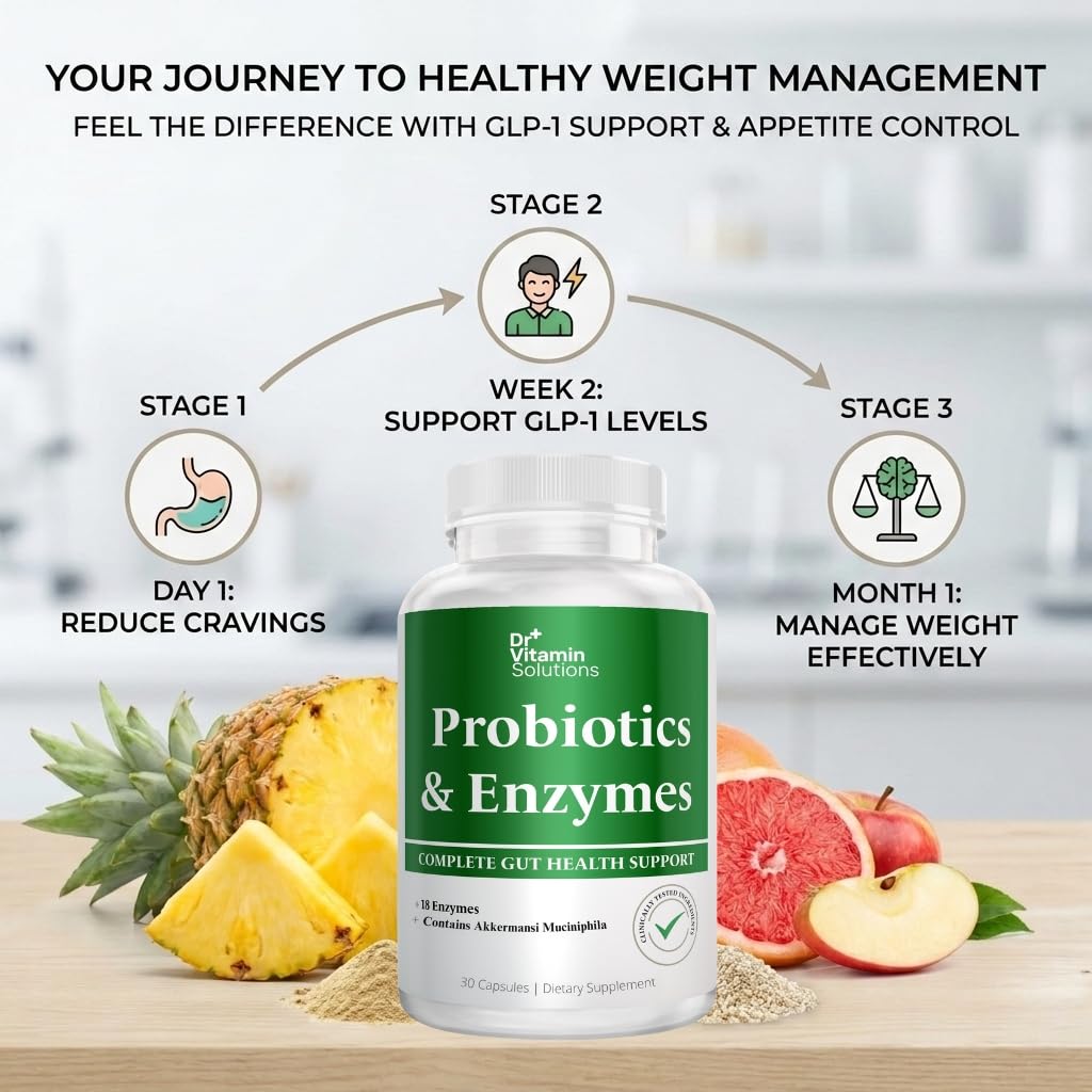 GLP-1 Supplement for Weight Management Women & Men, Akkermansia Probiotic — Amazon image 6