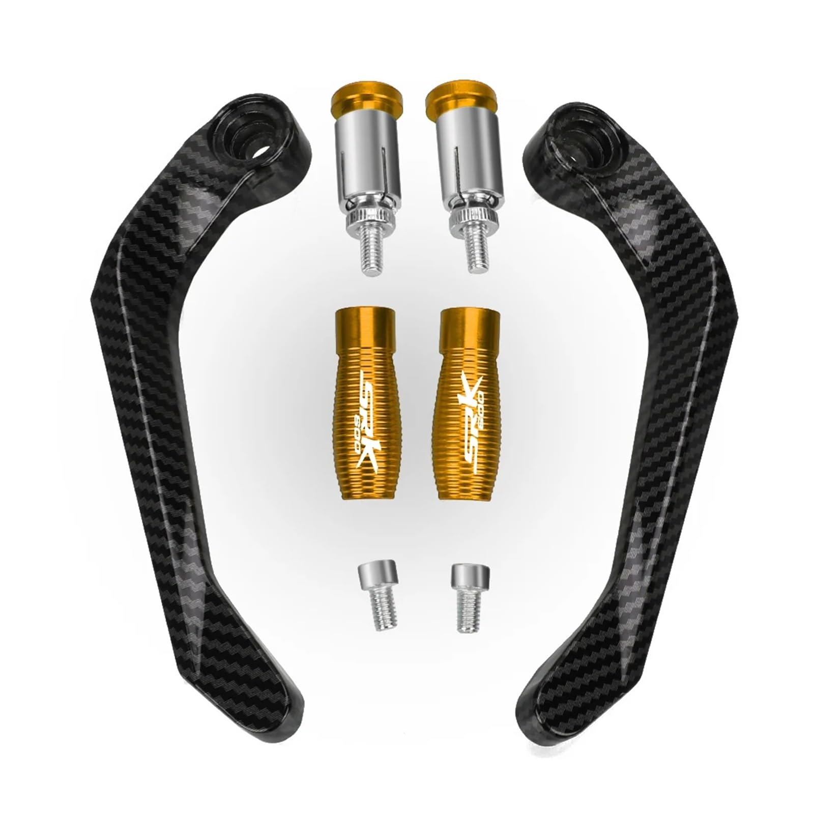 Doyubvcw G Motorcycle Lever Uards Handgrip For Qjmotor Qjsrk600 Srk600 Srk 600 All Years Motorcycle Levers Uard Brake Clutch Handlebar Rips End Protector