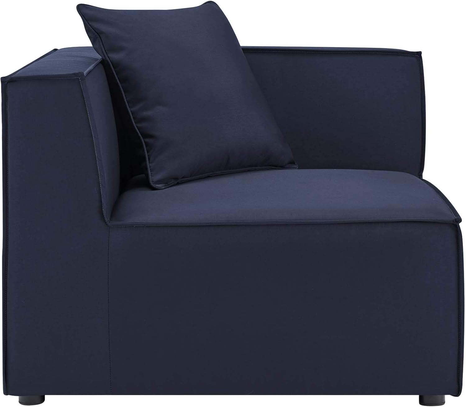 Modway EEI-4210-NAV Saybrook Patio Corner Chair in Navy