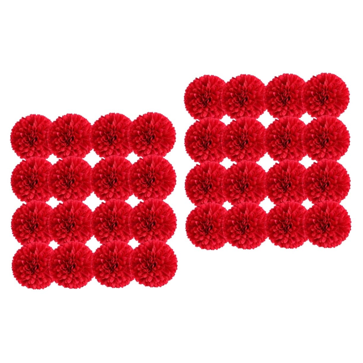 Cabilock 2 Sets Blumenarrangement-Ornamente Künstliche Blumen Blumenstrauß Simulation Chrysanthemen Blumendekor Zubehör Für Hochzeitsfotografie Requisiten 50 Stück * 2