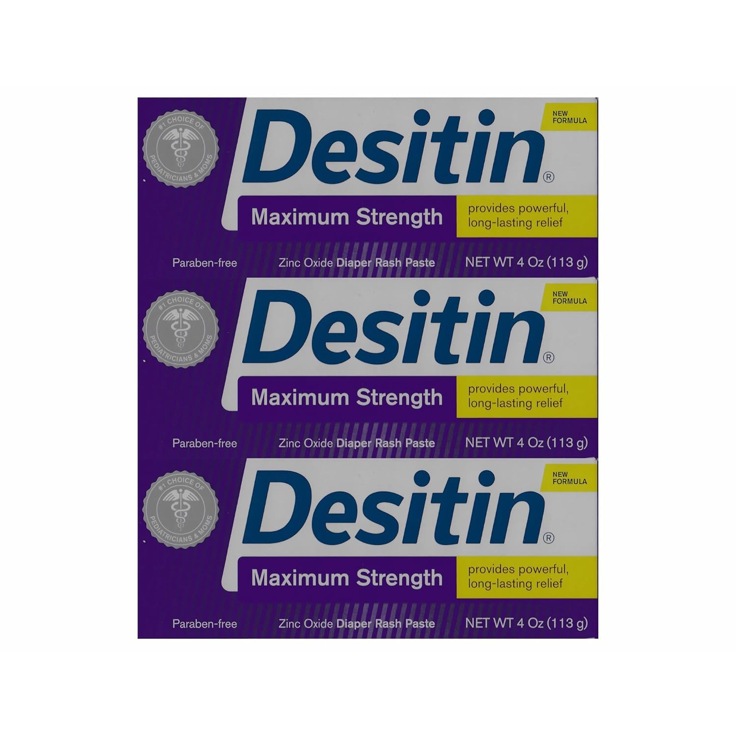 DesitinMaximum Strength Diaper Rash Paste, 4 ounce (pack of 6)