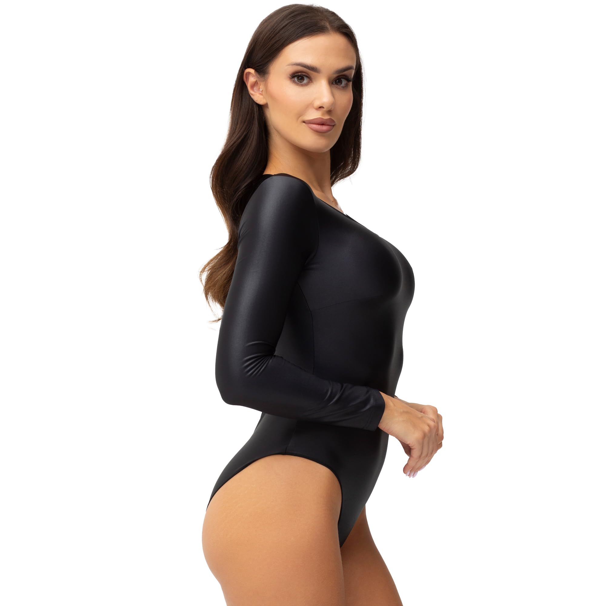 Gatta Mallas/leggings/body/shorts Black BRILLANT - negro, opaco, brillante, estilizado, elegante, duradero, elástico, ultramoderno, estilizado, muy cómodo, transpirable