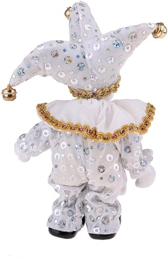 Miniatura 7 de 8 pulgadas preciosas muñecas de porcelana italianas modelo muñeca de pie decoración de escritorio coleccionables blanco