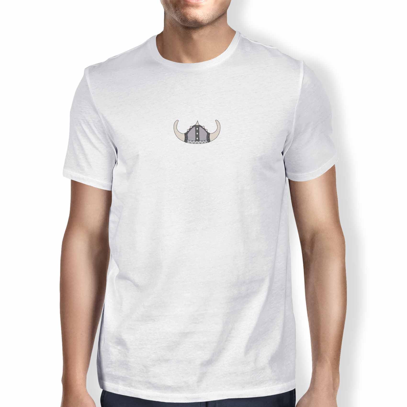 Green Fish Men's Fdmtsi-103681 T-Shirt, White, M