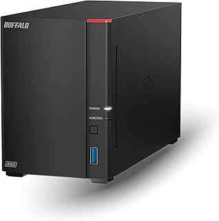 BUFFALO LinkStation 720 8TB 2-Bay Home Office Private Cloud Data Storage with Hard Drives Included/Computer Network Attach...