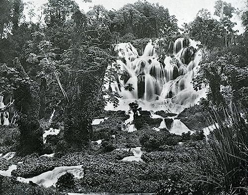 Art mural Roaring River Falls peinture poster affiche déco maison 60x90