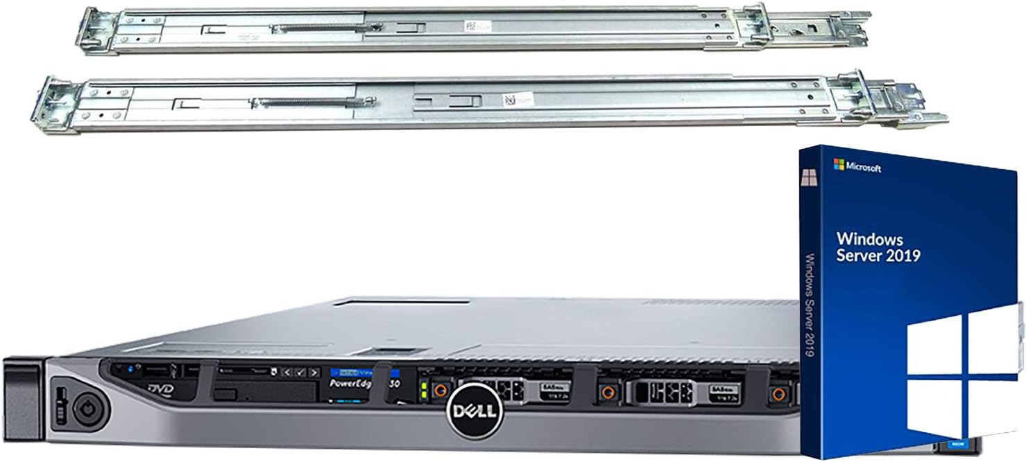 Amazon.com: Dell PowerEdge R630 Server with Rail Kit, 2 x E5-2660 v3 ...