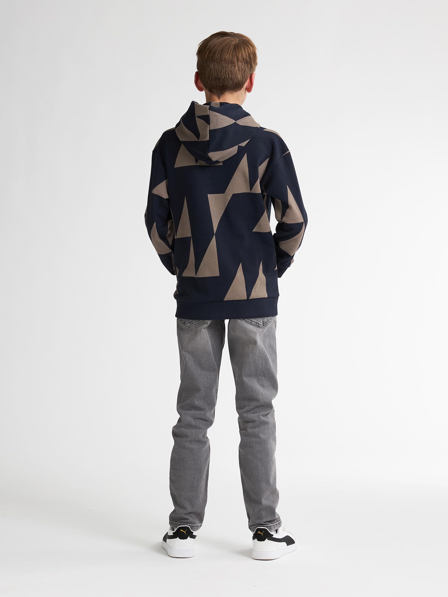 Petrol Industries - Geometrische Hoodie Lassen