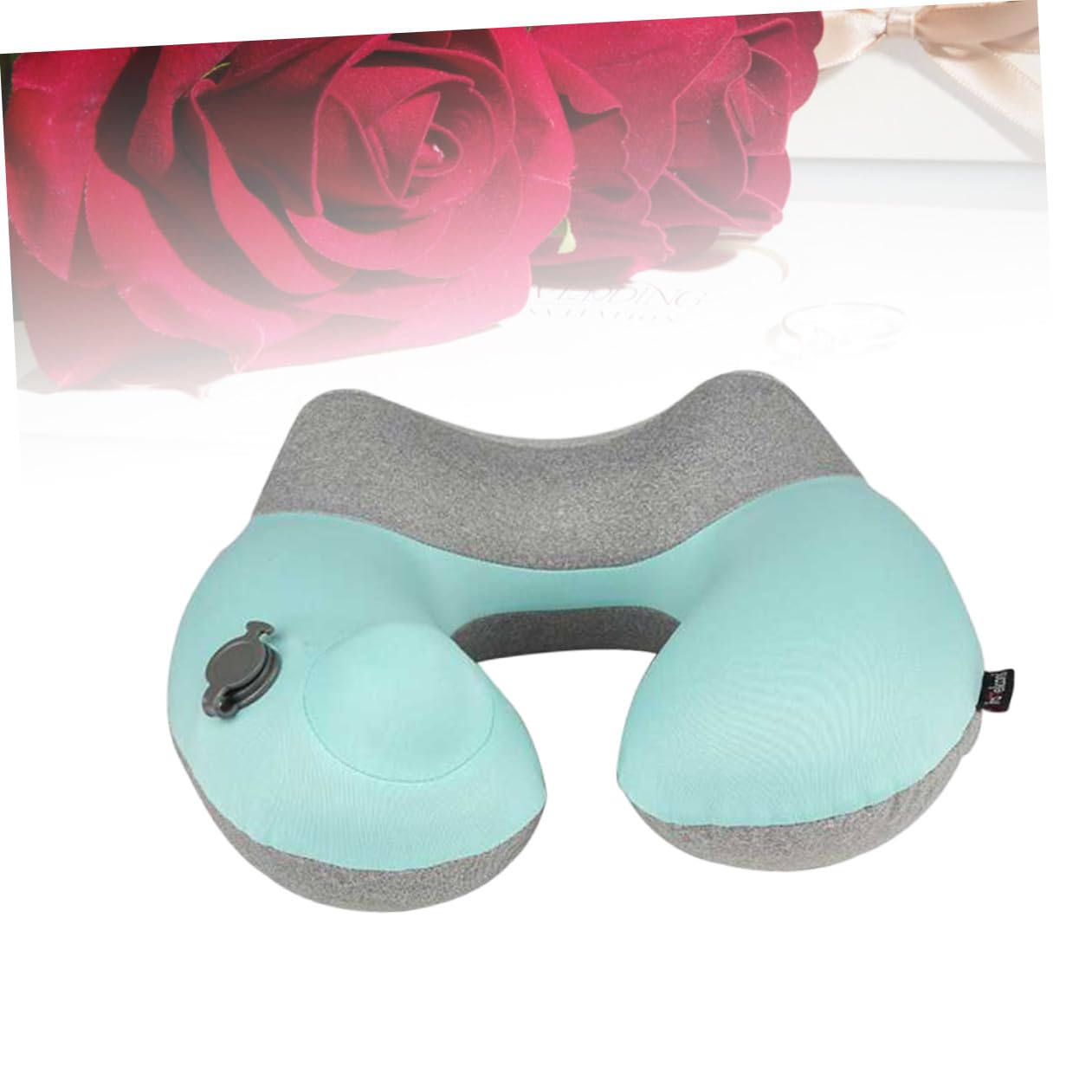 Almohada Inflable Viaje Cuello u Almohadas Aire Cervical Ligera para Dormir Lavable
