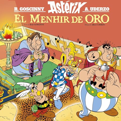 El Menhir de Oro Audiobook By Ren&eacute; Goscinny, Albert Uderzo cover art