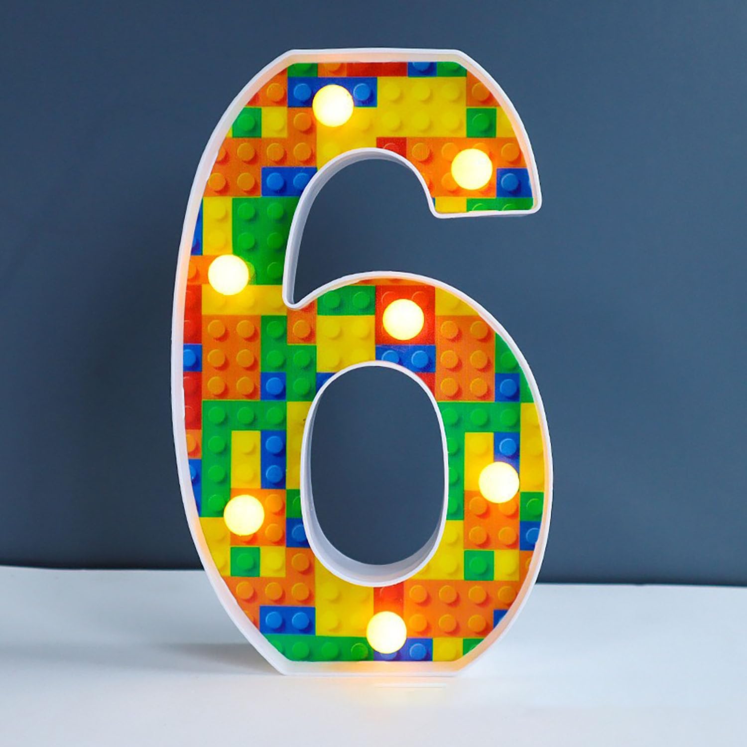 Blocks like LED Marquee Letter Lights, Light Up Letters Glitter Alphabet Letter Sign Battery Powered for Night Light Birthday Party Wedding Girls Gifts Home Bar Christmas Decoration — image 1