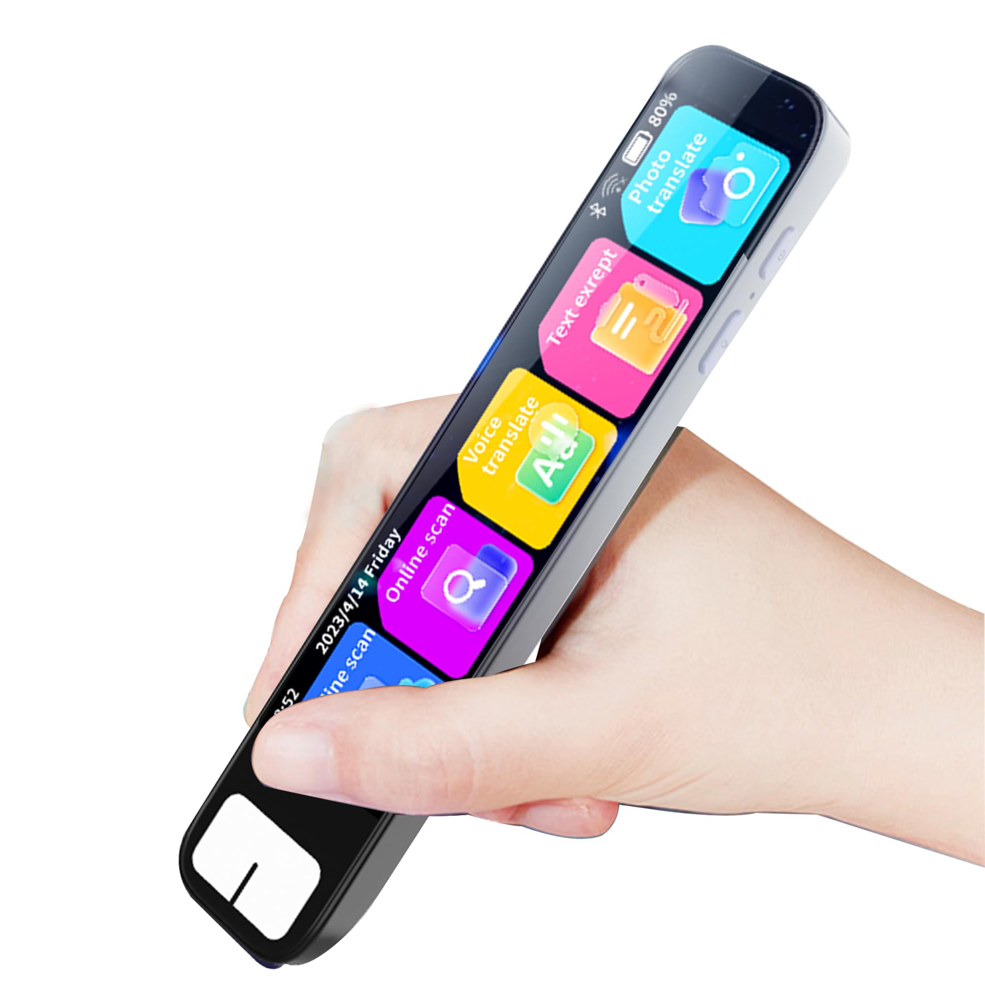 TOROMOYO Translation Pen T6S No WiFi Needed,Language Translator Device,Scan Reader Pen,traductor de voz instantaneo?2025 Instant Voice Translator