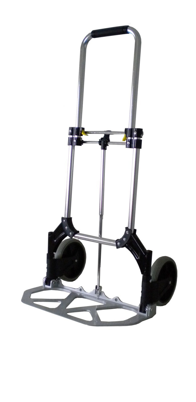 Viso RP200FOL Diable alu pliant télescopique Bavette rabattable roue Diametre 175 mm