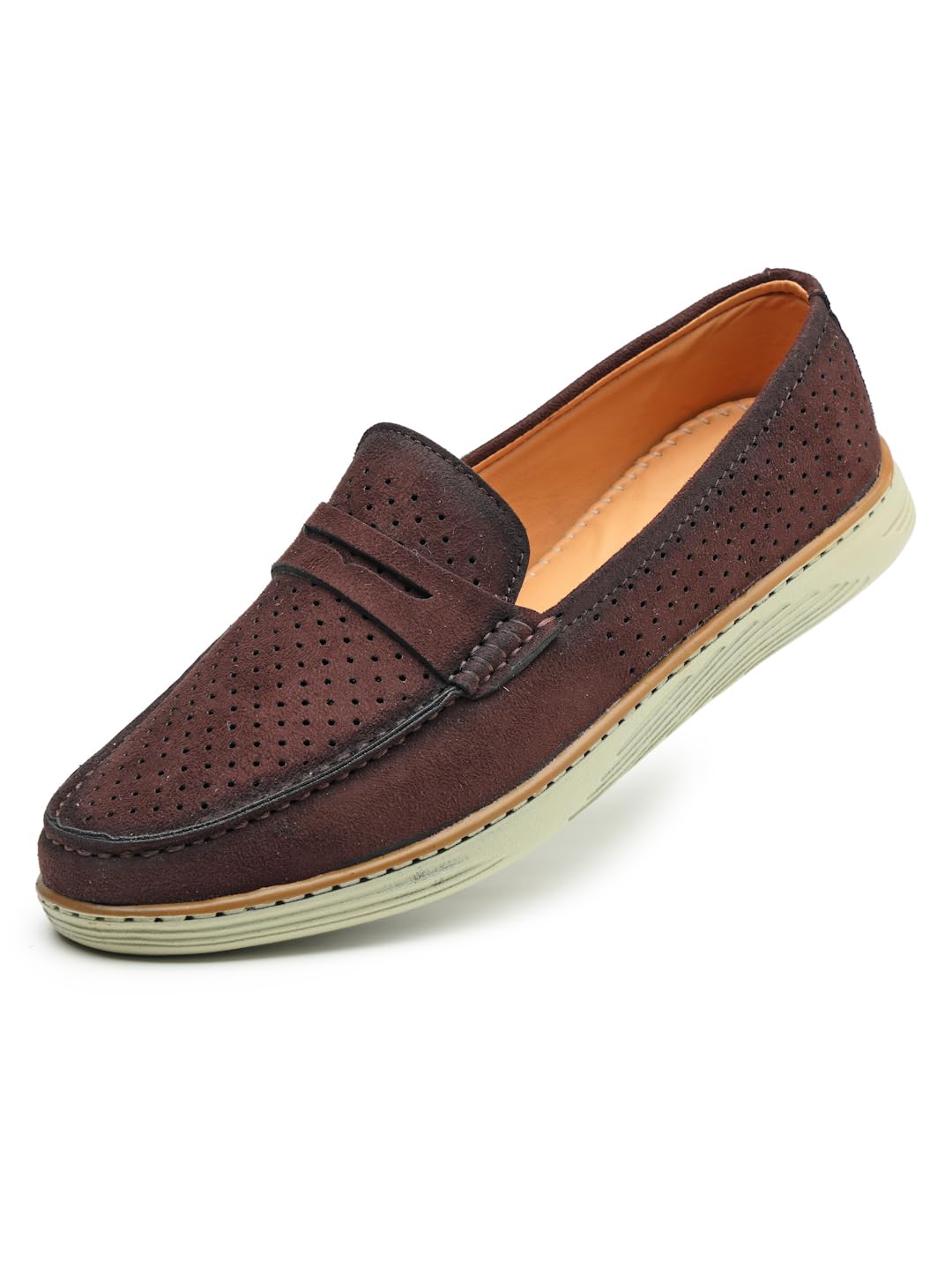 Men's Denim Causal Loafers | Premium Breathable Upper | Driving Loafers | Lighweight Slip-On's | Soft Cushioned Insole | Super Flexible, Comfortable for Men-image-39