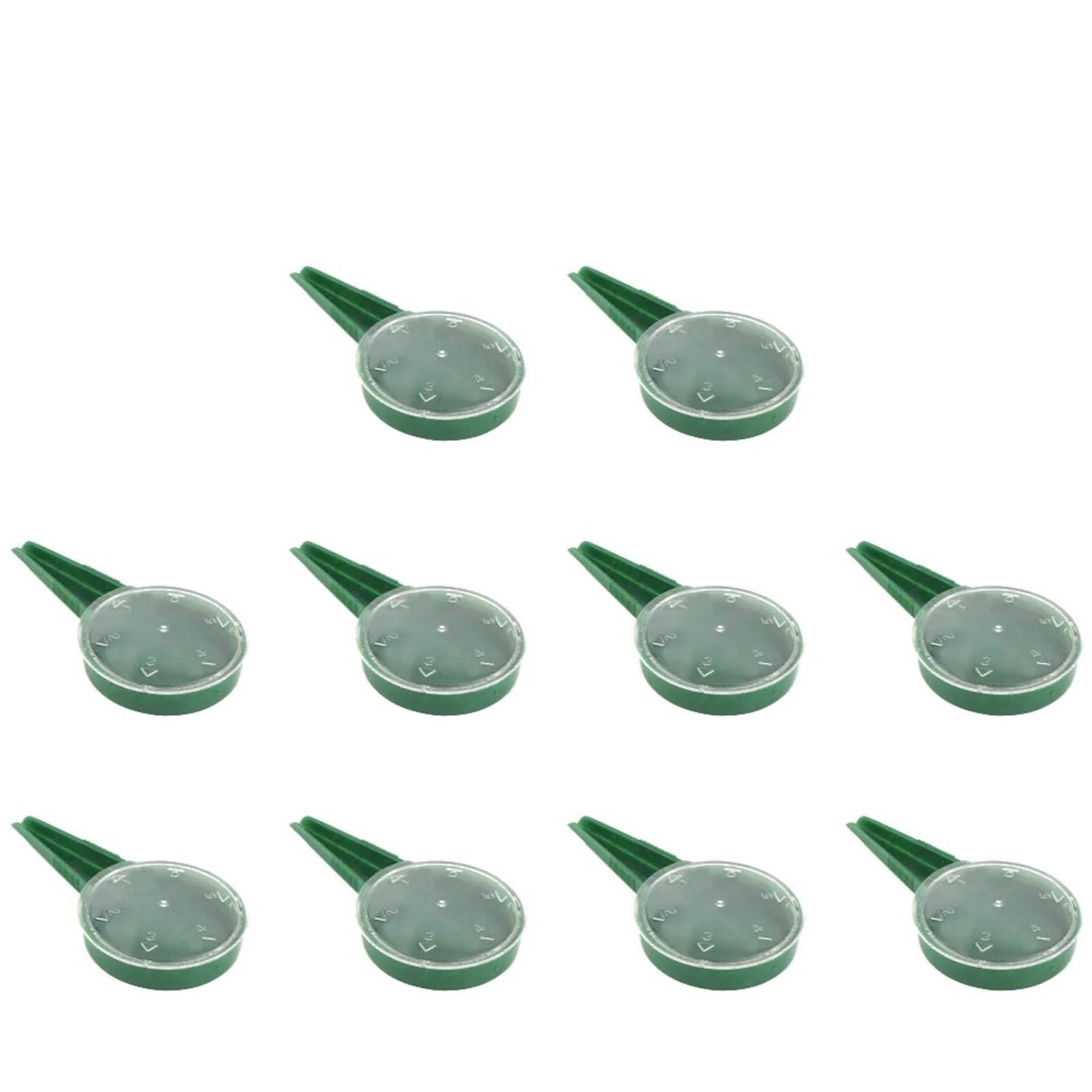 épandeurs de Jardin Épandeurs de semences Semoir de Jardin à Cadran Manuel Semoir avec Trou réglable Multifonction Portable Noirâtre Semis Semoir(10PCS)