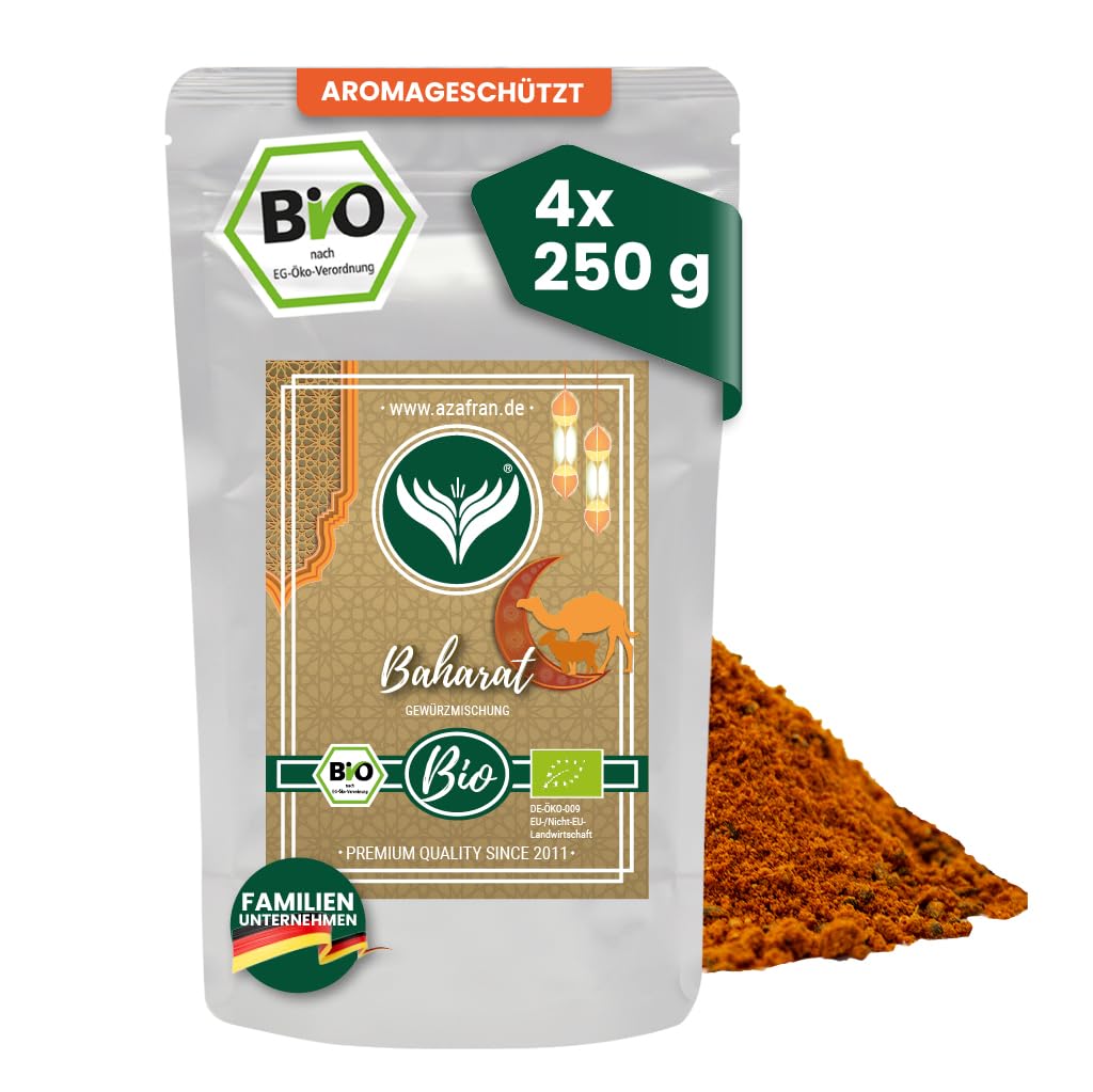 Azafran BIO Baharat Gewürzmischung gemahlen arabische Art 1kg