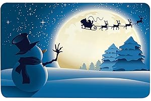 Whimsical Winter Welcome: Enchanting Xmas Outdoor Mat