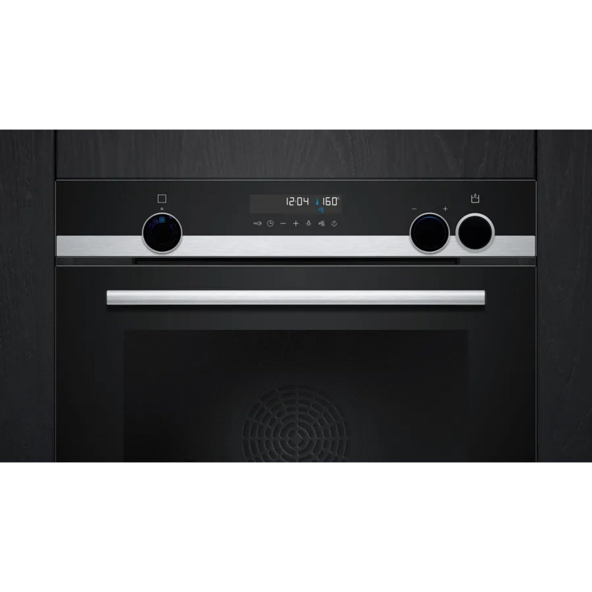 iQ500 - Forno da incasso con supporto per vapore, 60 x 60 cm, in acciaio inox, HR578GFS7F