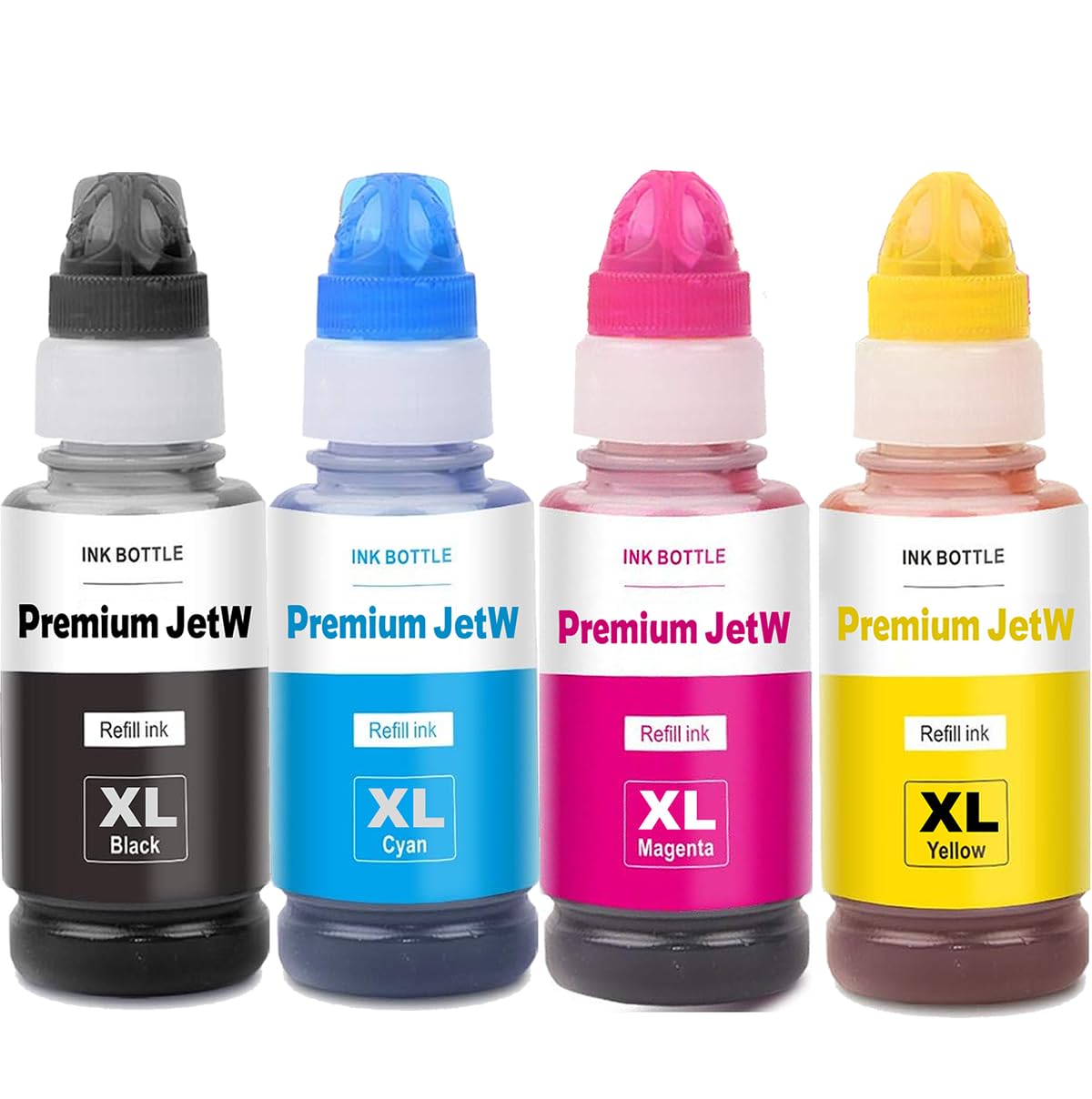JETW774 664 High Capacity Refill Ink 4 x 100ml (400ml) Bottle Replacement for Compatible (Not Sublimation) refil T774 T664 ET-16500 ET-4550 ET-16500 ET-2600 ET-3600