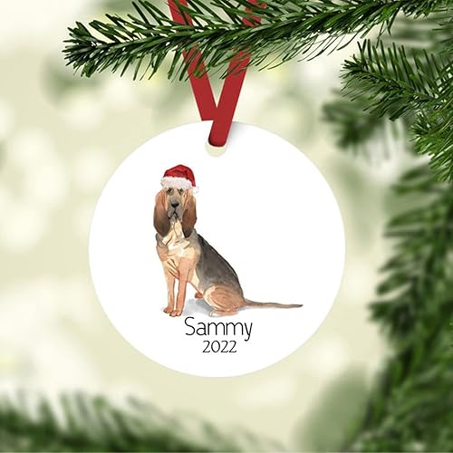 Vista 24 de Adorno Golden Retriever, adorno personalizado para perro, adorno personalizado Golden Retriever, regalo del propietario de Golden Retriever, Golden