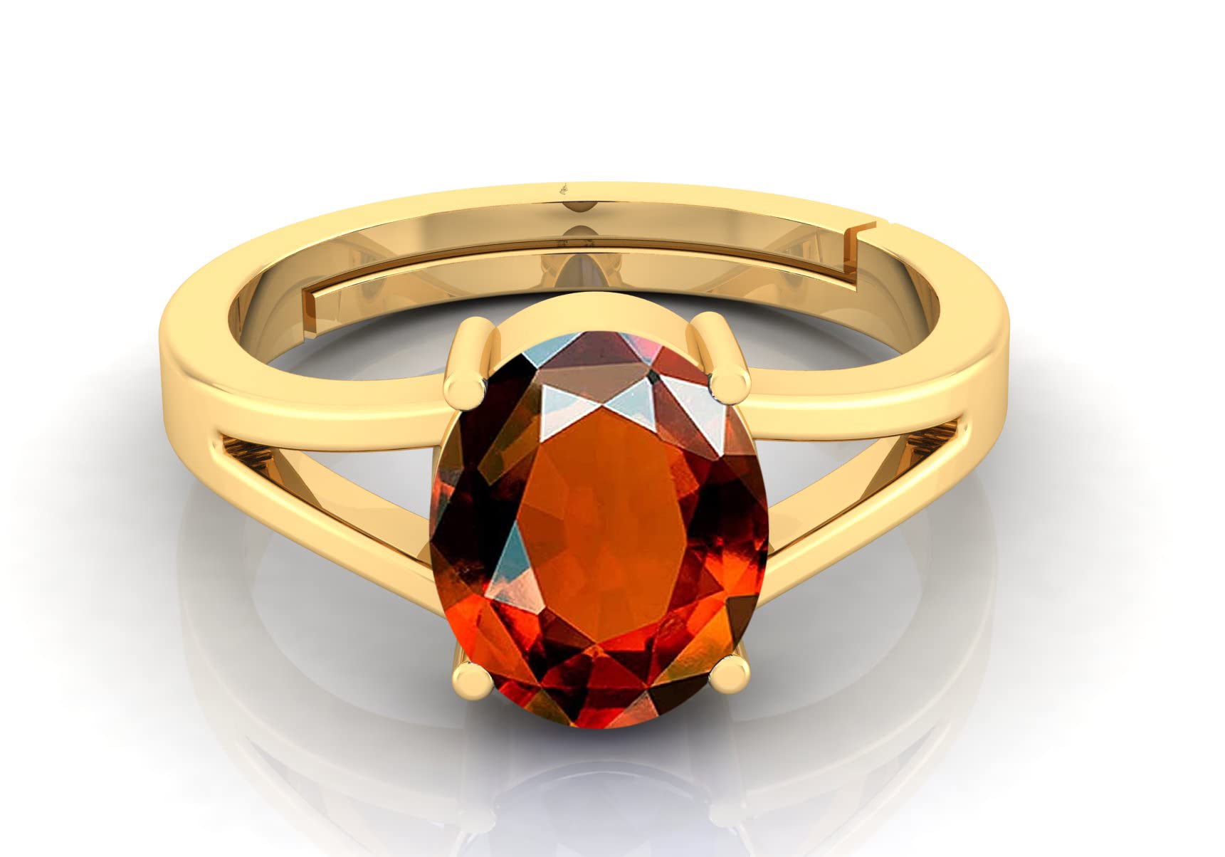 Om Gayatri Corp 11.25 Ratti Hessonite Gomed Stone Original Certified Adjustable Woman Man Ring With Lab Certificate (B0B724JYZ1) Amazon Price History, Amazon Price Tracker