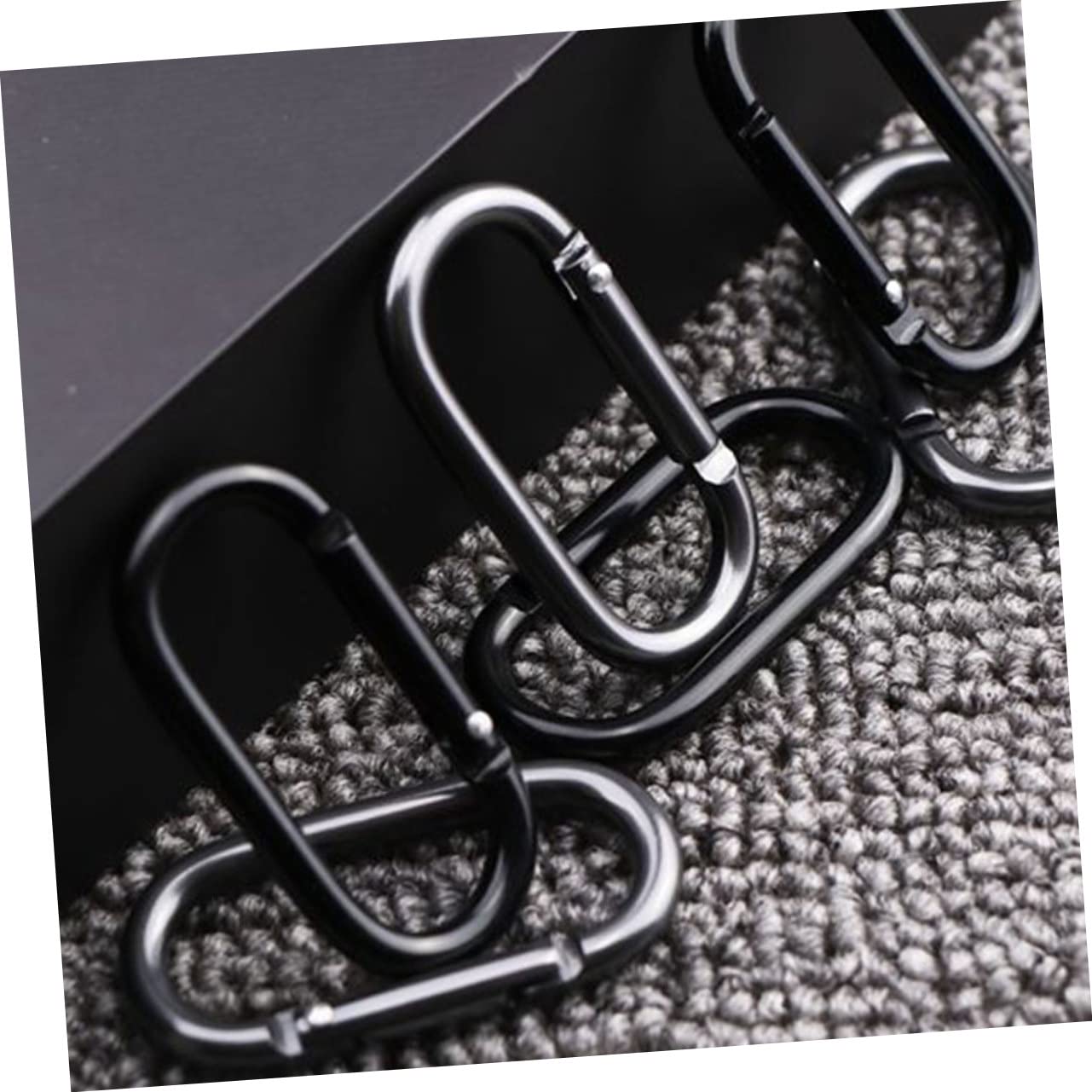 UPKOCH 3 Sätze Oval Buckles Für Wasserflaschen Und Taschen Praktische Karabiner Für Camping Und Outdoor Aktivitäten Und Langlebig 20 Stück * 3