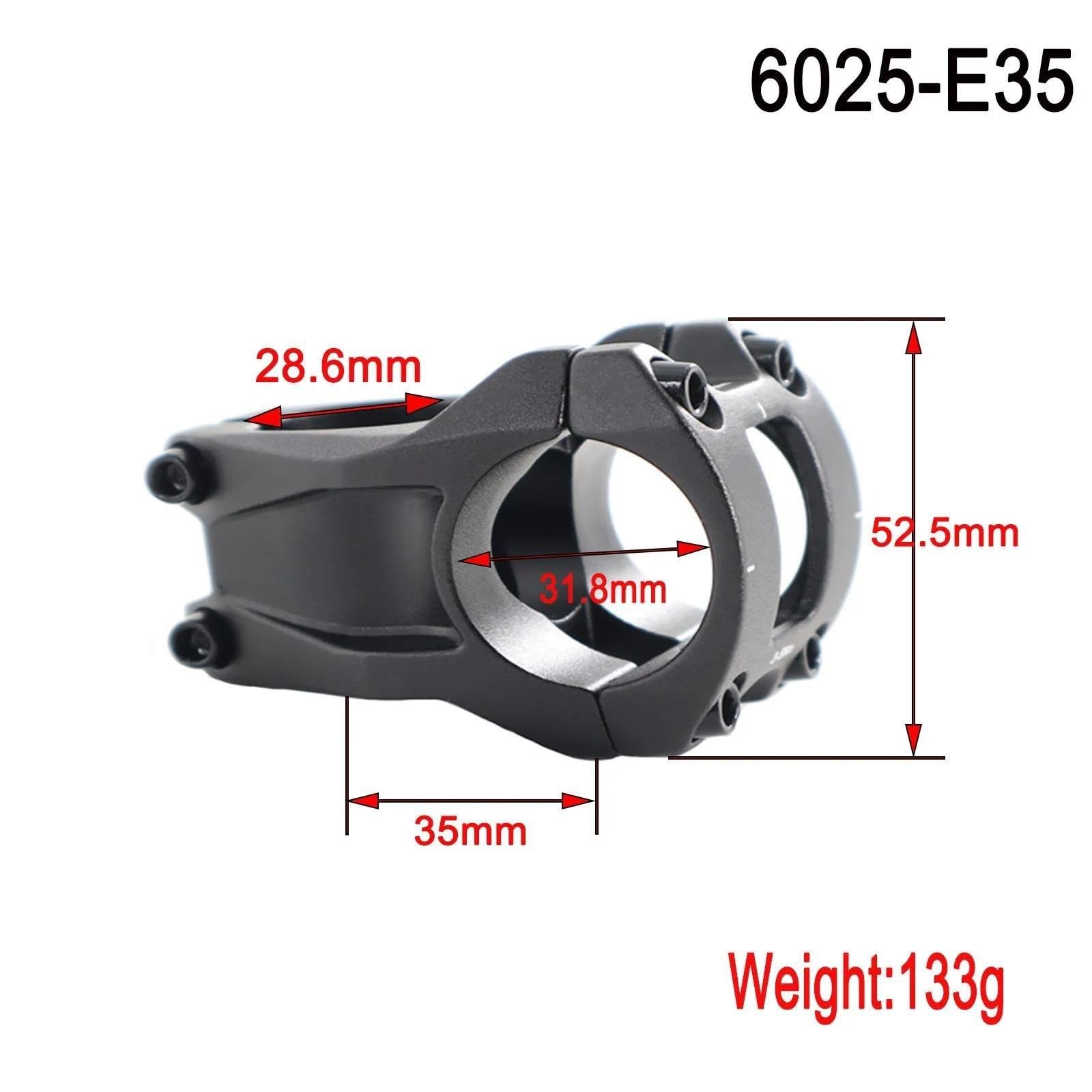 Mostek rowerowy Do krótkiego mostka rowerowego MTB szosowego o wytrzymałości 31,8 mm i 28,6 mm, lekkiej kierownicy