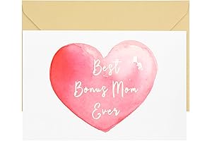 Bonus Mom Mother's Day Card: Expressing Love and Gratitude to Special Stepmothers