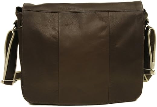 Piel leather messenger bag Clearance
