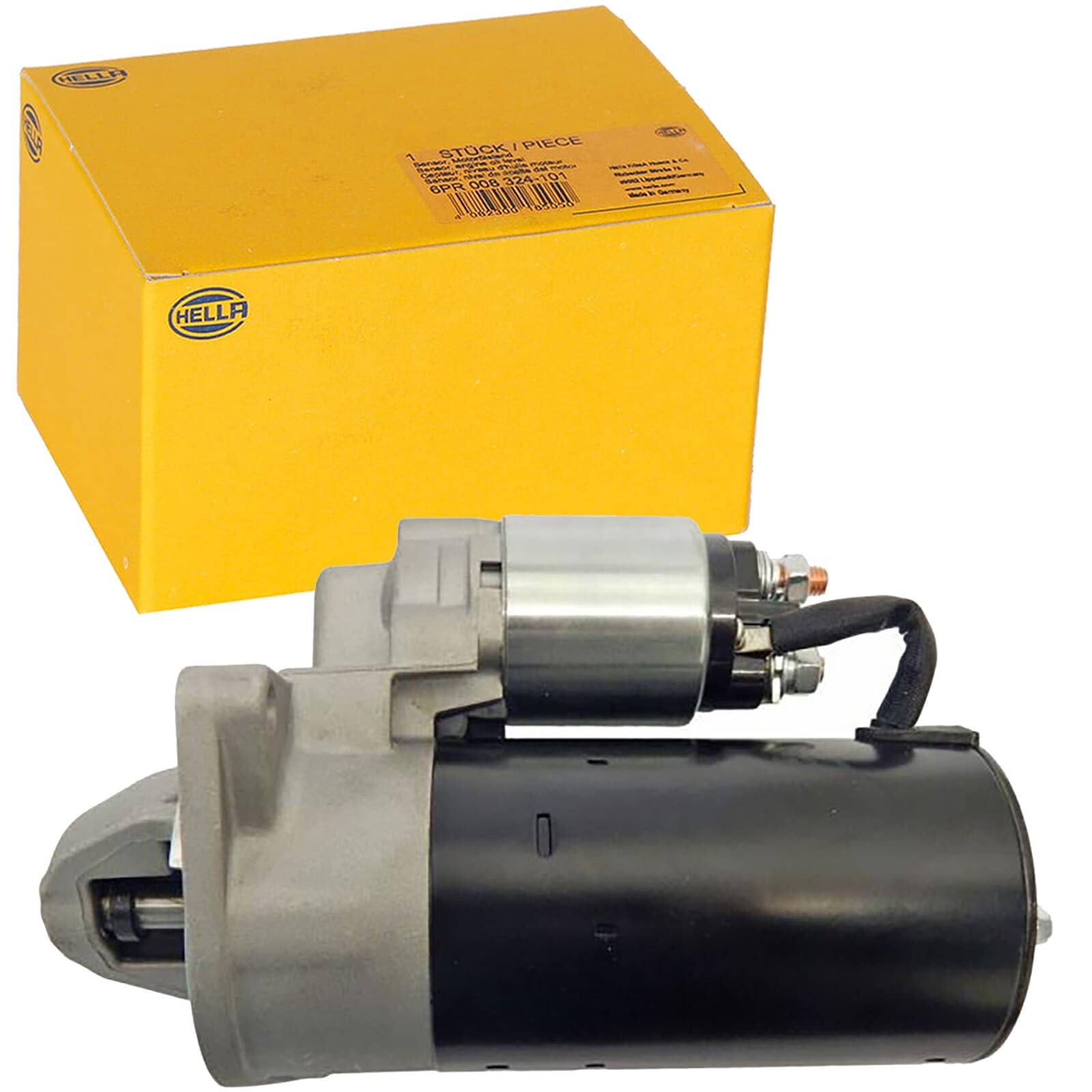 HELLA 8EA 012 527-851 Motorino d'avviamento - 12V - 2.2KW - per es. Fiat Stilo Multi Wagon (192_)