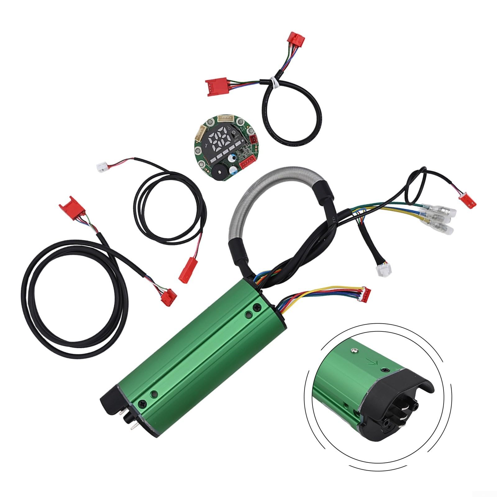 Kit contrôleur 48 V 15 A avec tableau de bord et câble pour HX pour scooter électrique X8 offrant un contrôle sensible du frein et de la direction