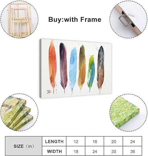 Miniatura 47 de Póster artístico de Dean Crouser 8 impresiones artísticas de colibrí, acuarela sobre lienzo, póster de decoración de pared, pinturas para sala