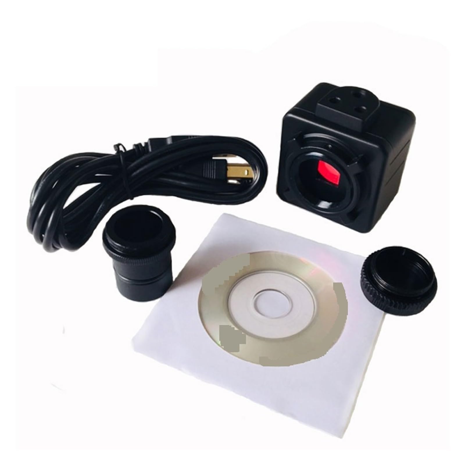 5MP CMOS USB Monoculare Binoculare Microscopio Trinoculare Fotocamera Oculare Digitale Driver Libero HD Macchina Fotografica Industriale for Microscopio - Regolabile
