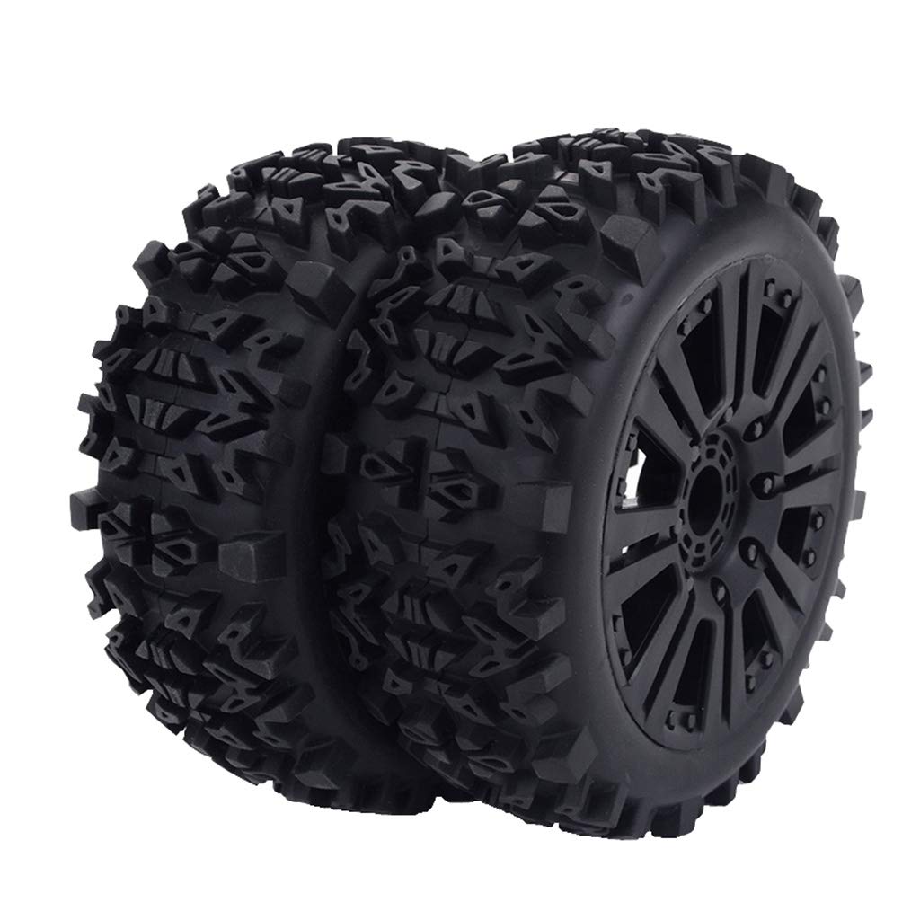 Harilla 4 Packungen Reifen Crawler Climbing 1/8 RC Truck DIY Ersatz