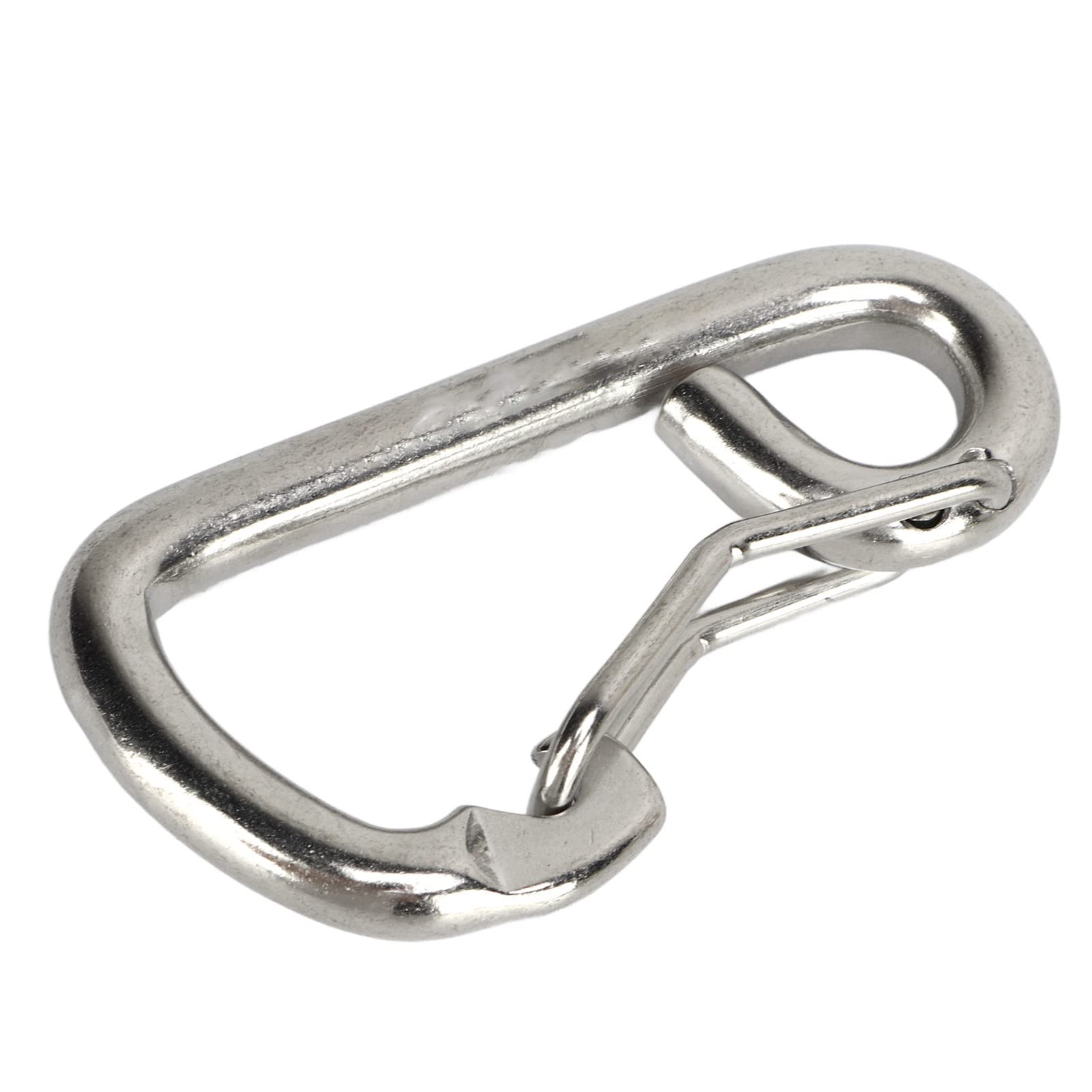 Spring Snap Hook Carabiner, 316 Stainless Steel Marine Grade Heavy Duty Spring Snap Hooks for Diving Equipment