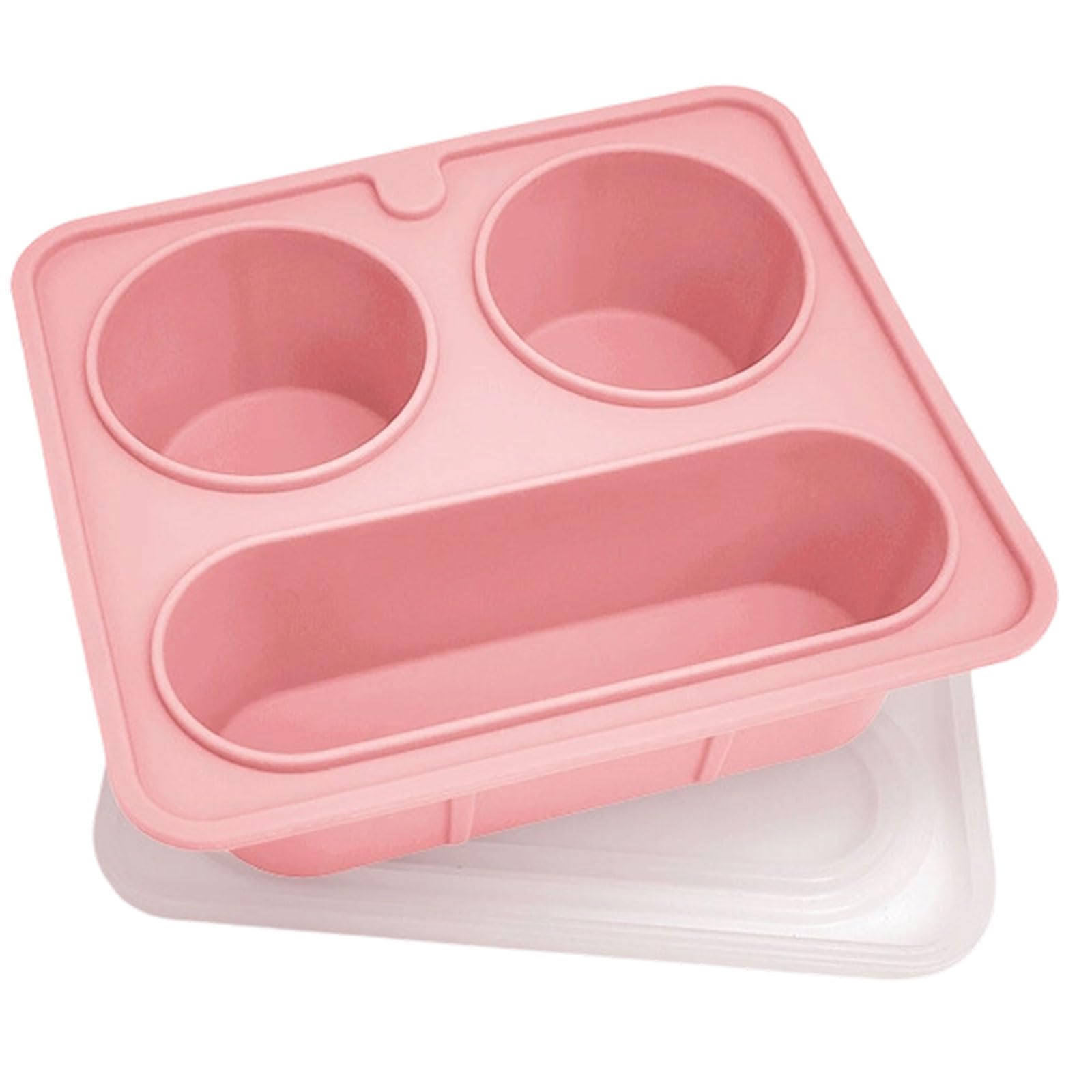 Tsophreniq Sturdy Ice Cubes Maker with Secure Locking Cover Great for Entertaining Guests and Mixing Refreshing Beverages Restaurant Ice Molds
